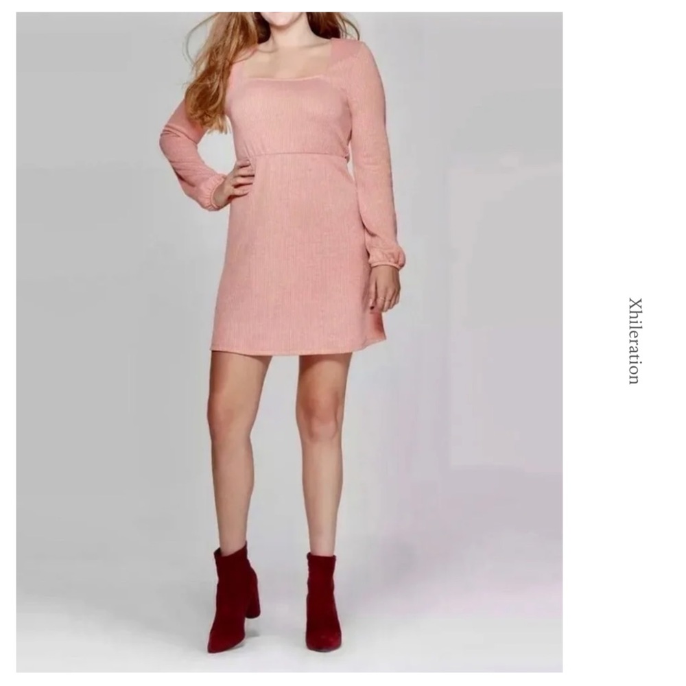 Xhileration Pink Dress
